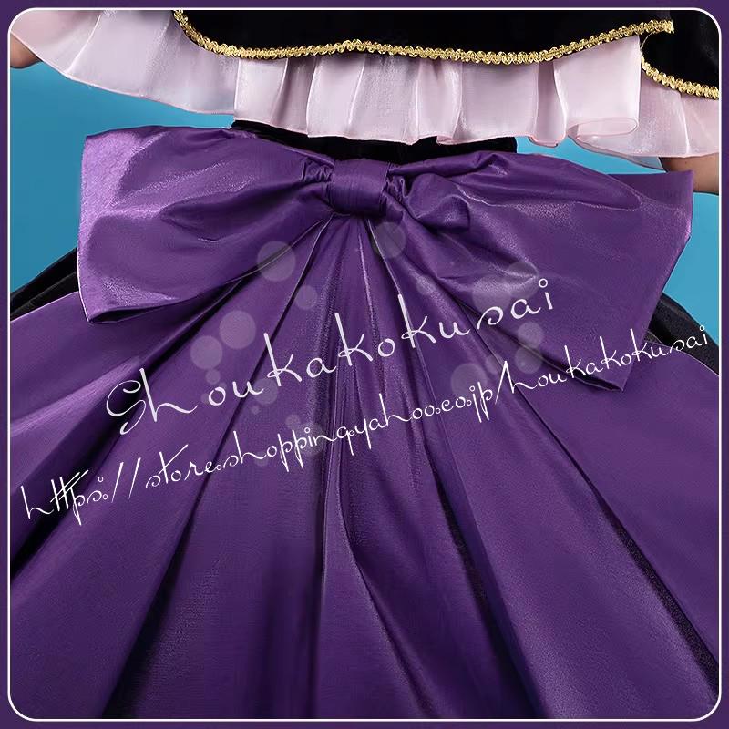 名探偵プリキュア 森亜るるか Cure Arcana Shadow キュアアルカナ シャドウ コスプレ衣装 イベント 変装活動 仮装 学園祭 撮影 祭り クリスマス ハロウィン_7