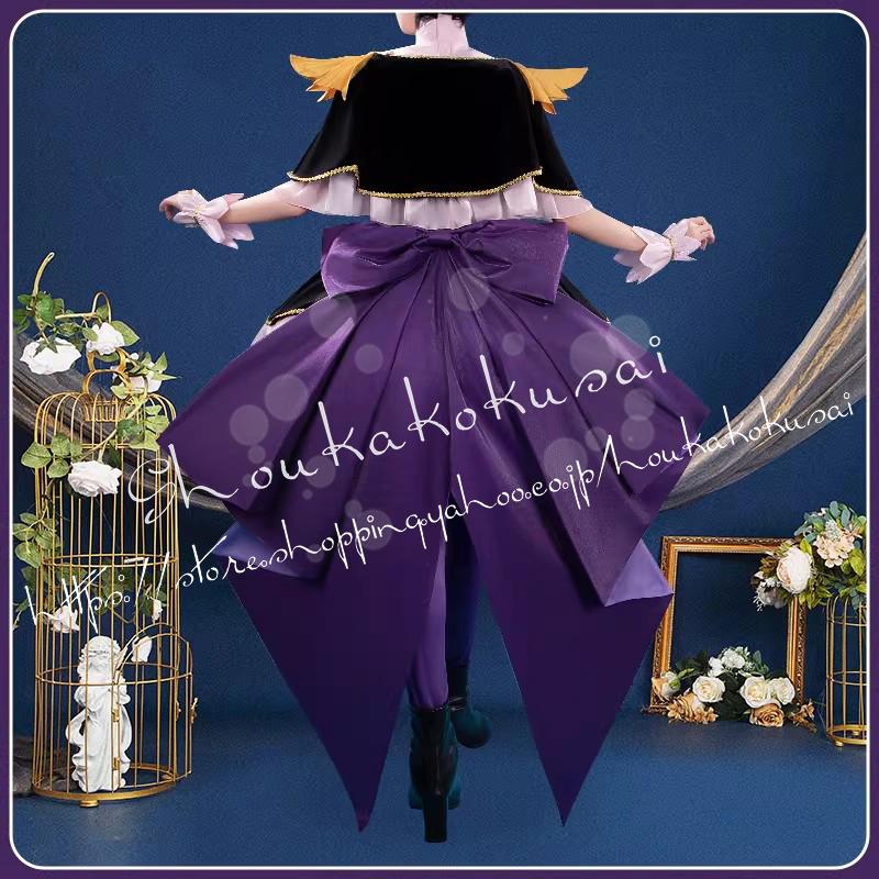名探偵プリキュア 森亜るるか Cure Arcana Shadow キュアアルカナ シャドウ コスプレ衣装 イベント 変装活動 仮装 学園祭 撮影 祭り クリスマス ハロウィン_1