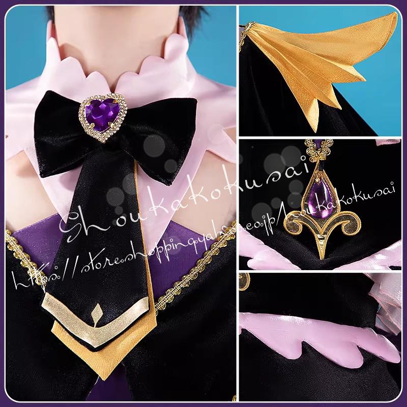 名探偵プリキュア 森亜るるか Cure Arcana Shadow キュアアルカナ シャドウ コスプレ衣装 イベント 変装活動 仮装 学園祭 撮影 祭り クリスマス ハロウィン_3