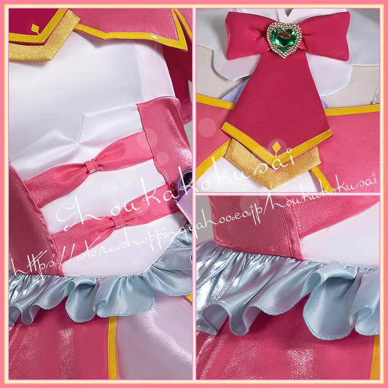 名探偵プリキュア 小林みくる Cure Mystique キュアミスティック コスプレ衣装 イベント コスチューム 変装活動 仮装 学園祭 撮影 祭り クリスマス ハロウィンの画像