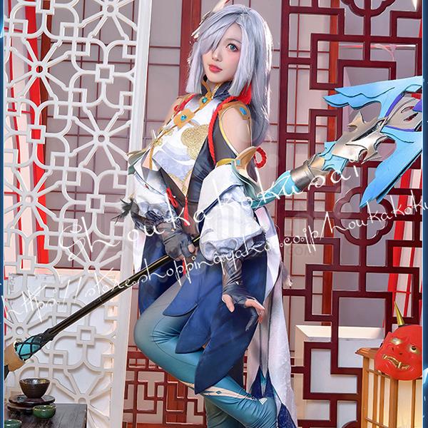 シリーズ 原神 げんしん風 genshin 孤辰煢懐 申鶴 しんかく コスプレ
