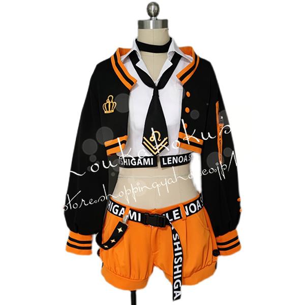 バーチャルYouTuber VTuber 風 VTuber 獅子神レオナ コスプレ衣装 cos靴 コスチューム 演出服 cosplay 変装 仮装 撮影 祭りの画像