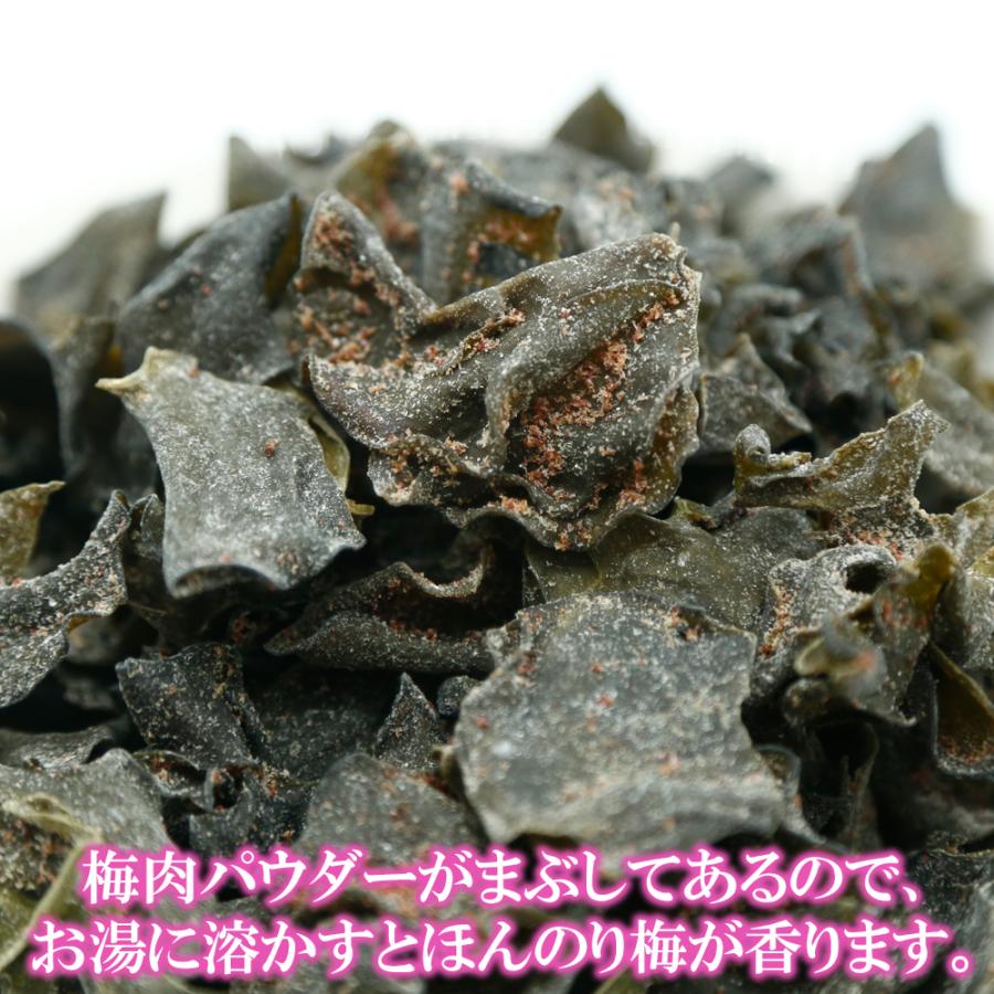 梅入り芽かぶ茶 90g 送料無料 めかぶ茶 梅 メカブ茶 芽かぶ茶 お徳用