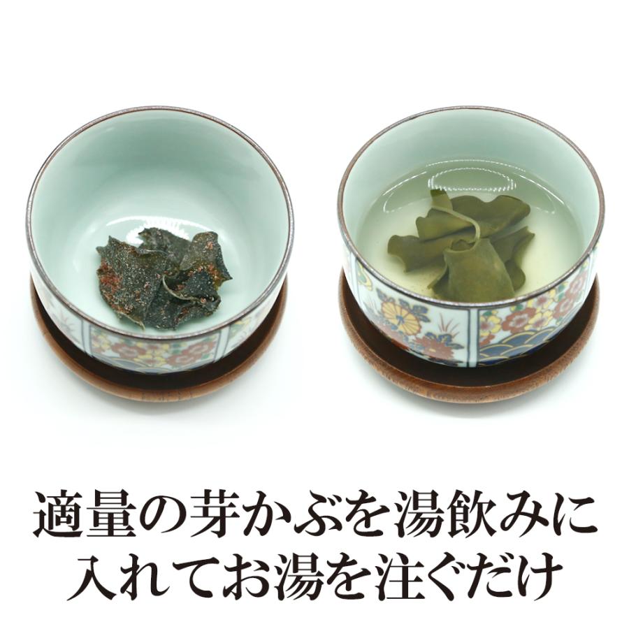 梅入り芽かぶ茶 90g 送料無料 めかぶ茶 梅 メカブ茶 芽かぶ茶 お徳用