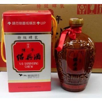 横浜中華街 TTL 台湾特級陳年紹興酒 16.5度、1.2L／壺 X 6本【1ケース
