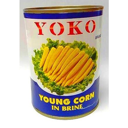 業務用・陽光・ヤングコーン・ホール水煮・3号缶・内容総量540g（固形