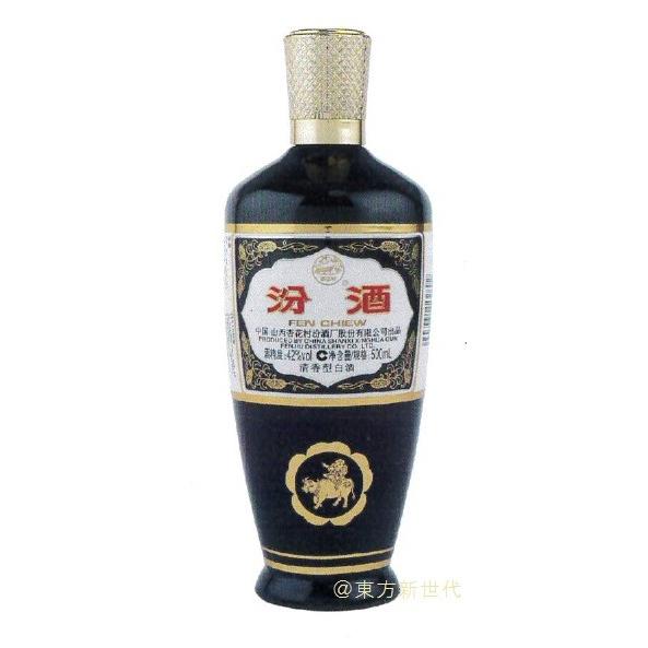 中国白酒 汾酒・フェンチュウ（ふんしゅ）茶壺 42度 500ml、山西省汾陽