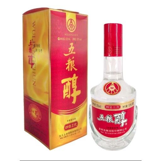 中国白酒 五粮醇（ 五糧醇 ）45度 500MLX6本（1ケース売り）、甘口で