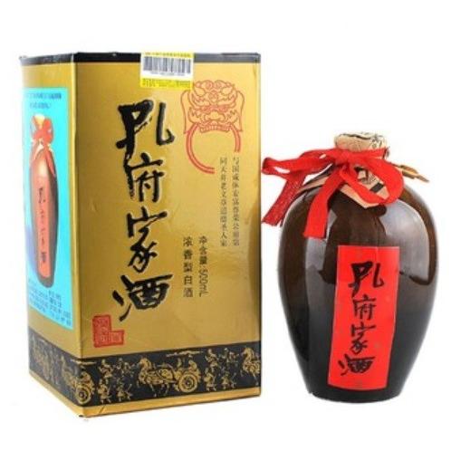 横浜中華街 孔府家酒(こうふかしゅ) 500ML 39度、中国白酒・濃香型白酒