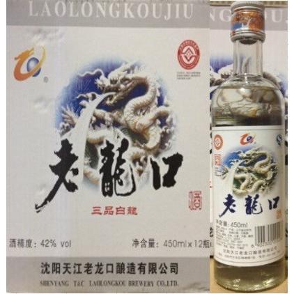 横浜中華街 老龍口(ろうろんこう)瓶 450ml(1本)42度!中国 横浜中華街 老龍口(ろうろんこう)瓶 450ml(1本)42度!中国