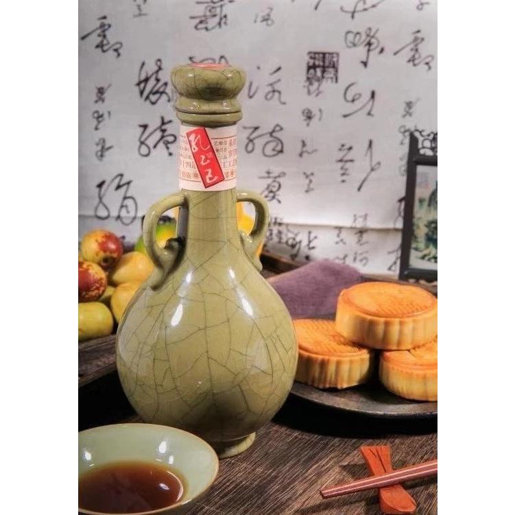 横浜中華街 25年 孔乙己紹興花彫酒【中糧原醸】500ml、・高級感に