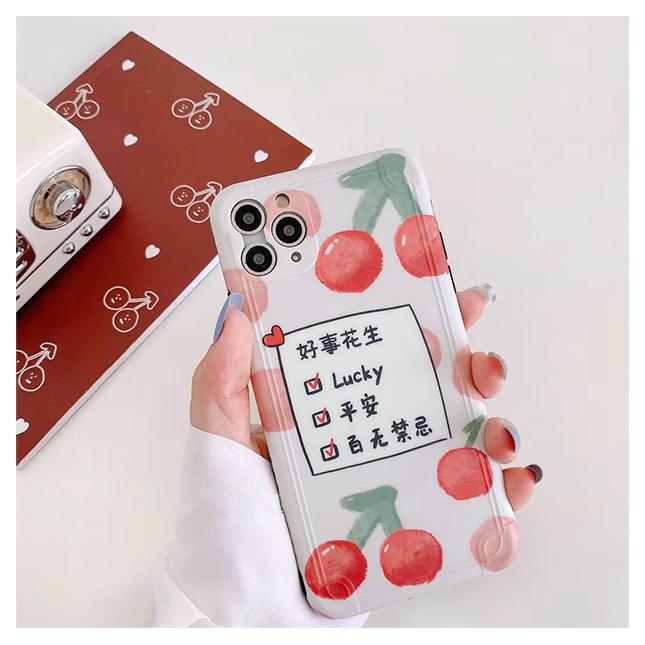 Iphone Se Xs Max Xr 11 11pro 11promax Case アイフォン ケース イラスト かわいい 桃 さくらんぼ カラフル ケース スマホカバー Biph066 祥興ヤフーショップ 通販 Yahoo ショッピング