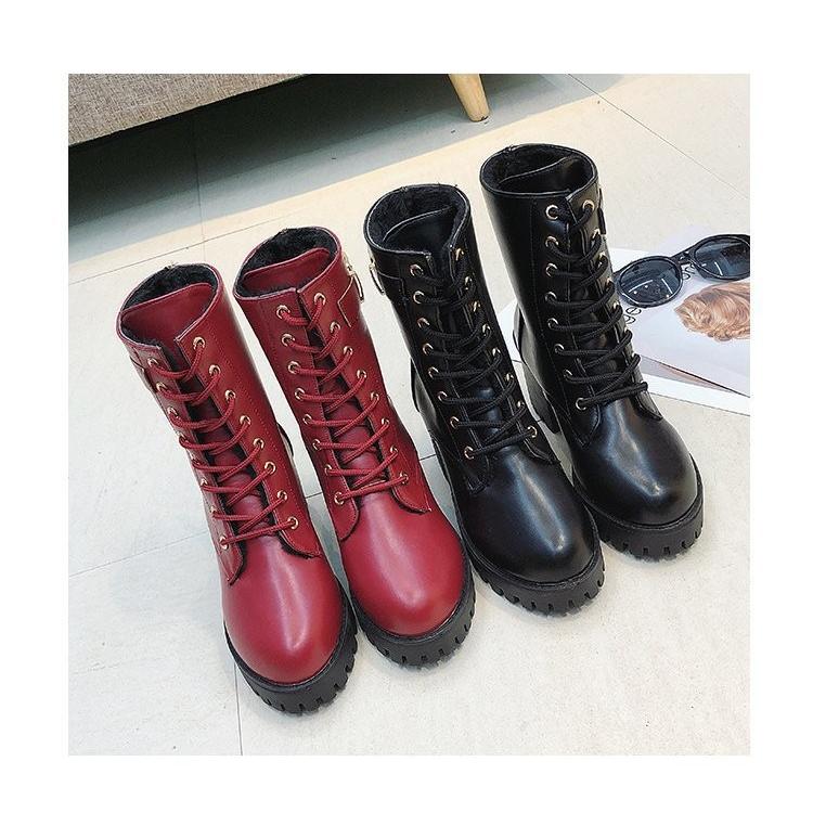 ブーツ レディース ショートブーツ エンジニアブーツ 編み上げブーツ