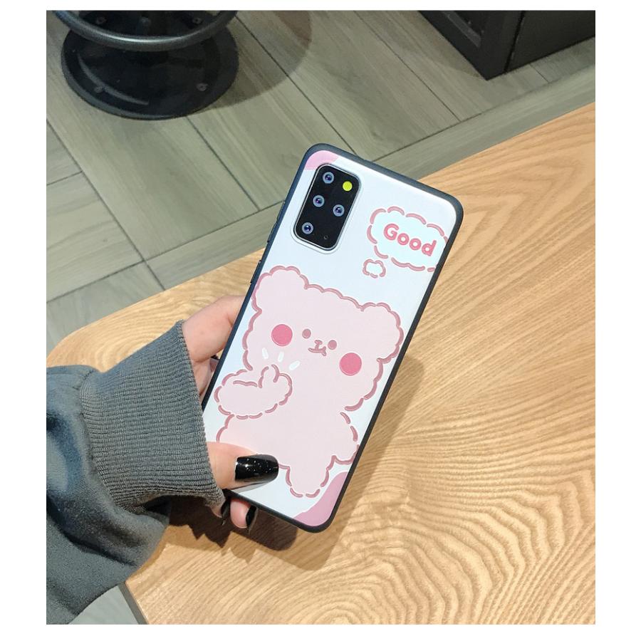 ふわふわ Galaxy S Splus Sultla 5g ケース カバー スマホカバー かわいい ギャラクシー Docomo Au キャラクター イラスト うさぎ くま G 祥興ヤフーショップ 通販 Yahoo ショッピング