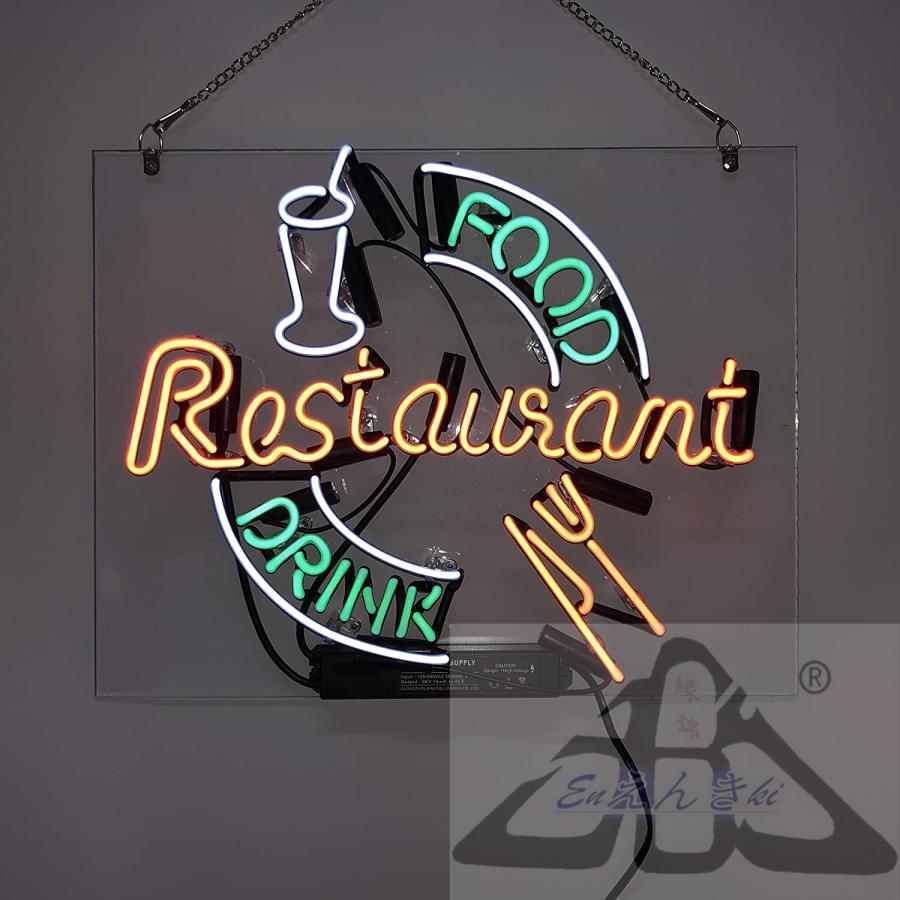 ネオンサイン NEON SIGN レストラン ガラス管製 手作り ネオンライト