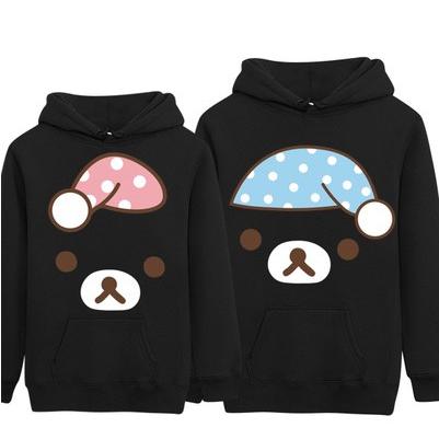 リラックマパーカー リラックマメンズ レディース カップル ペアルック