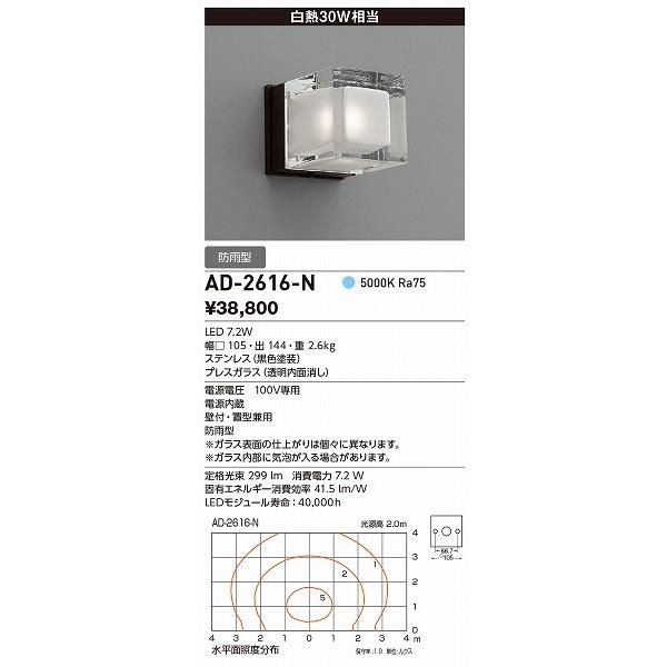 山田照明 照明器具 激安 AD-2616-N ウォールライト（yamada）