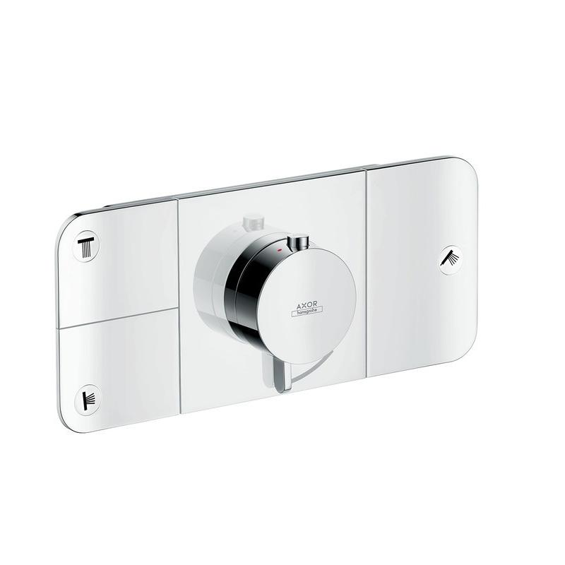 45713000 アクサーワン designed by バーバー＆オズガビー サーモスタット混合水栓 3アウトレット（化粧部） アクサー_直送品1_（Axor）