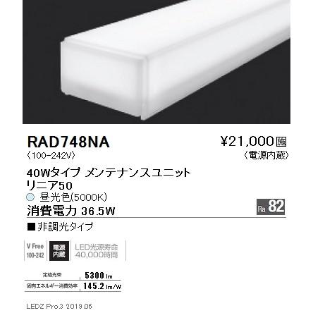 RAD-748NA 遠藤照明 電球 ENDO_直送品1_ :rad-748na:照明ポイント 