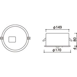 OR036318P2　非常用照明器具　オーデリック　非常用照明器具　ODELIC　照明器具