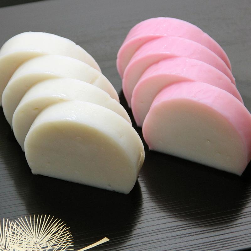 赤・白かまぼこ「二寸の半」おせち料理やお祝いの料理を彩る定番品