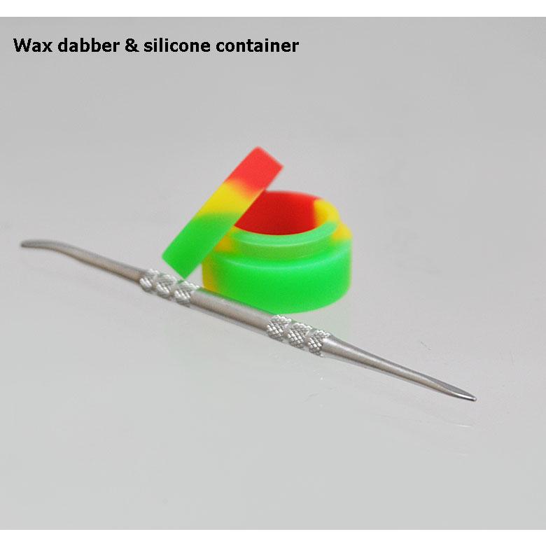 ワックス ダブツール（ステンレスダバー）シリコンコンテナ セット