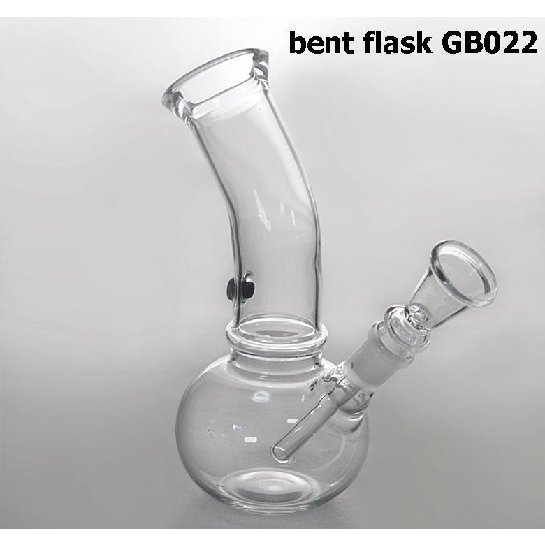 使いやすい6.5インチサイズのボング】BENT FLASK GB022 ボング/水