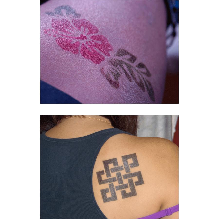 ステンシルdeタトゥーキット/薔薇 ステンシル3種つき : HEAD-SHOP 湘南