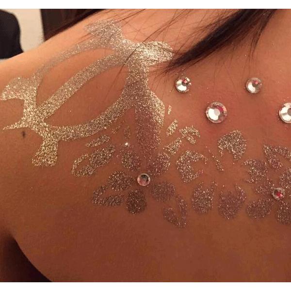 メール便]エアブラシ ボディージュエリー ヘナタトゥー用ステンシル