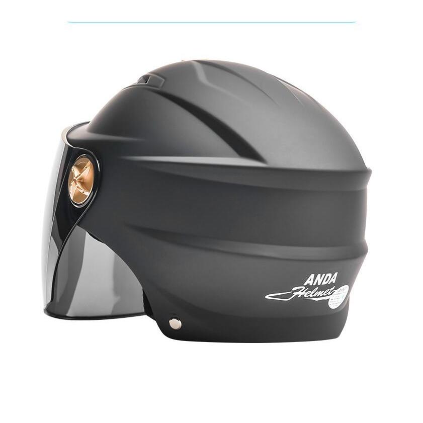 バイクヘルメット ジェット UVカット ヘルメット 夏 半帽 軽量 オートバイ 日焼け止め オートバイ フリーサイズ 通気 男女兼用 ハーフ