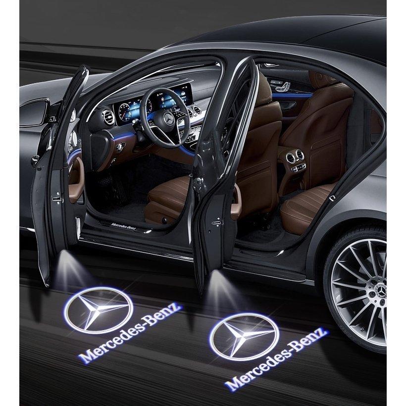 メルセデスベンツ A/C/E/GLC/クラス 用 ドア LEDプロジェクションカーテシイルミ 2枚|shouri|02