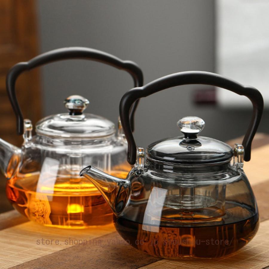 透明ティーポット ガラス製 耐熱 お茶 紅茶 キッチン雑貨 透明 透明ティーポット ガラス製 耐熱 お茶 紅茶 キッチン雑貨 透明