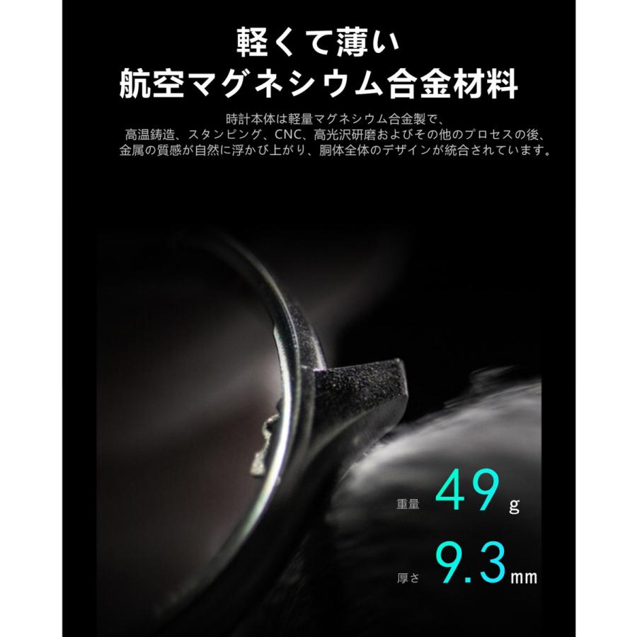 スマートウォッチ 日本語 メンズ レディース 体温測定 血圧測定 血中酸素 心拍計 活動量計 健康管理 腕時計 円型 着信通知 睡眠検測 iphone android 対応 line｜shouun｜18