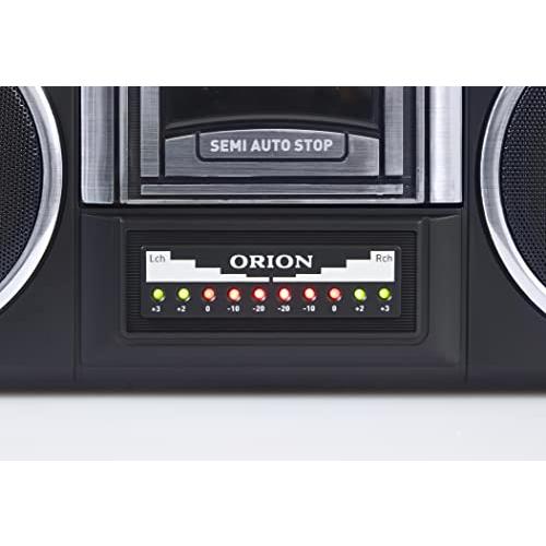 ORION Bluethooth搭載ラジカセ SCR-B5 ワイドFM対応 LEDレベルメーター採用 Bluethooth搭載ラジカセ SCR B5 ワイドFM対応 × MP3 ラジオ AUX