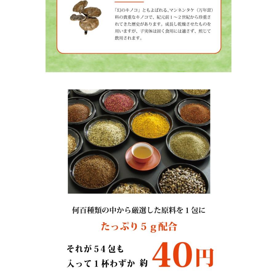 快朝通秘茶 大型 ダイエット ダイエットティー 茶 センナ茶 ウコン 霊芝 ノンカフェイン 54包入り |  | 06