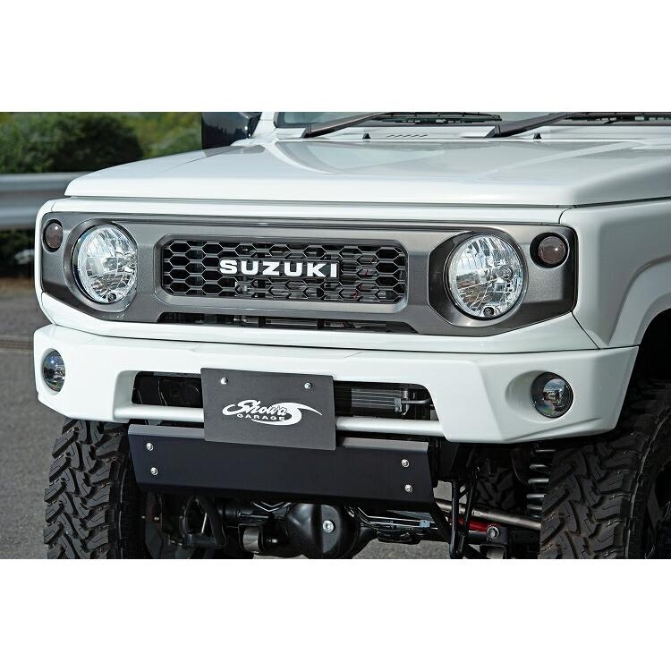 ショウワガレージ JB64用 ABSフロントバンパースポイラー 塗装 ショウワガレージ JB64用 ABSフロントバンパースポイラー 塗装