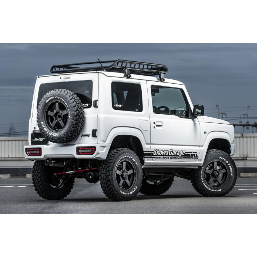 【訳アリ】ジムニー　JB64 ショウワガレージ　リア バンパー ABS製 JB64用 リアパーキングセンサー対応 ABSリアバンパースポイラー