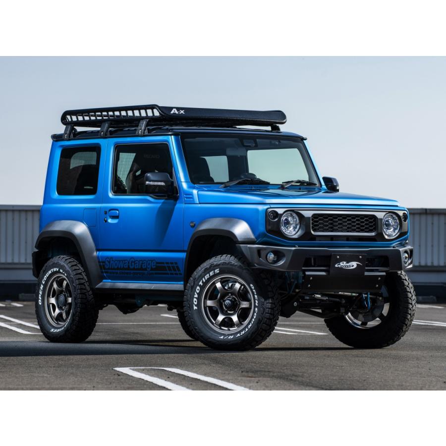 ショウワガレージ スキッドプレート ブラック ジムニーシエラ JB74用 