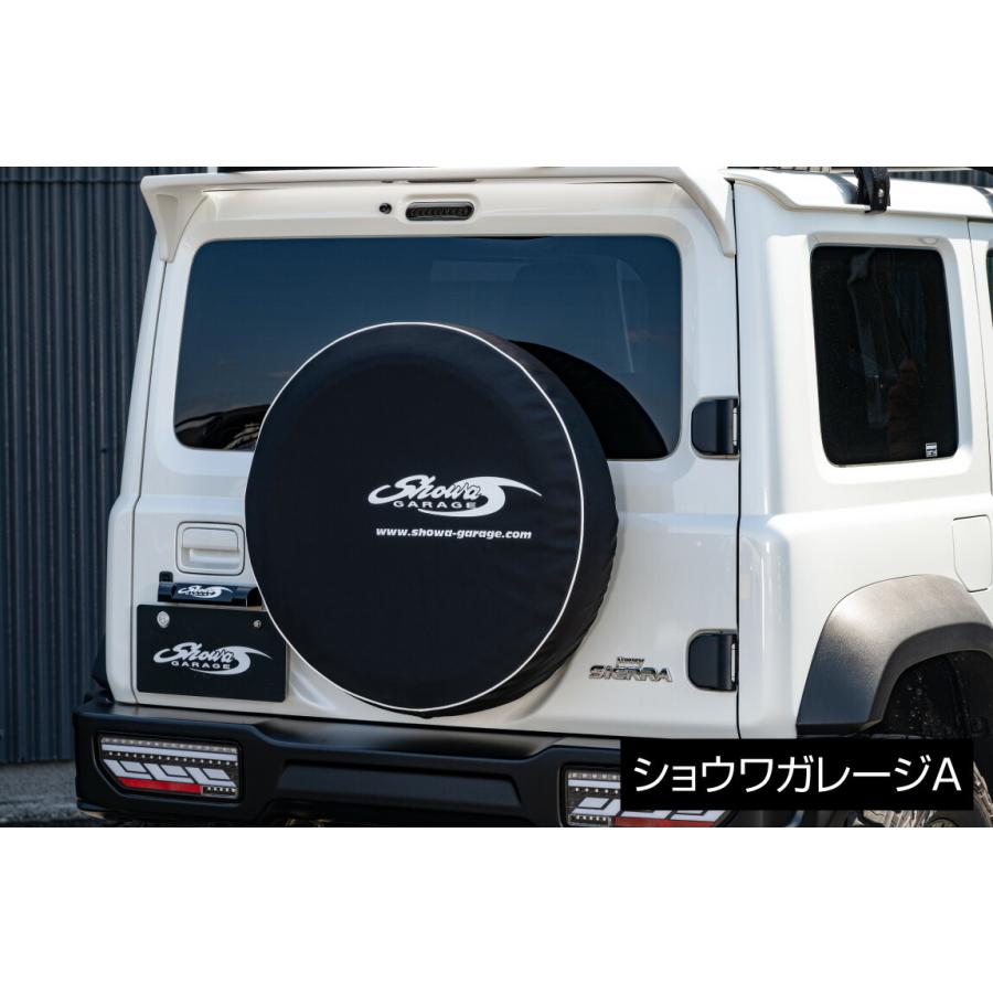 Showa Garage（ショウワガレージ） スペアタイヤカバー 絵柄タイプ