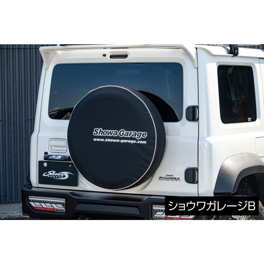 Showa Garage（ショウワガレージ） スペアタイヤカバー 絵柄タイプ