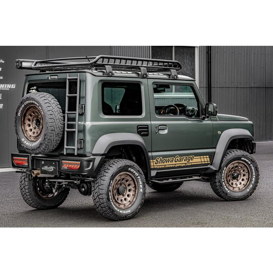 ショーワガレージ 製　ジムニー jb64 、jb74用　リアラダー リアラダー【スチール E00140】JB64・JB74ジムニーシエラ(ショウワ