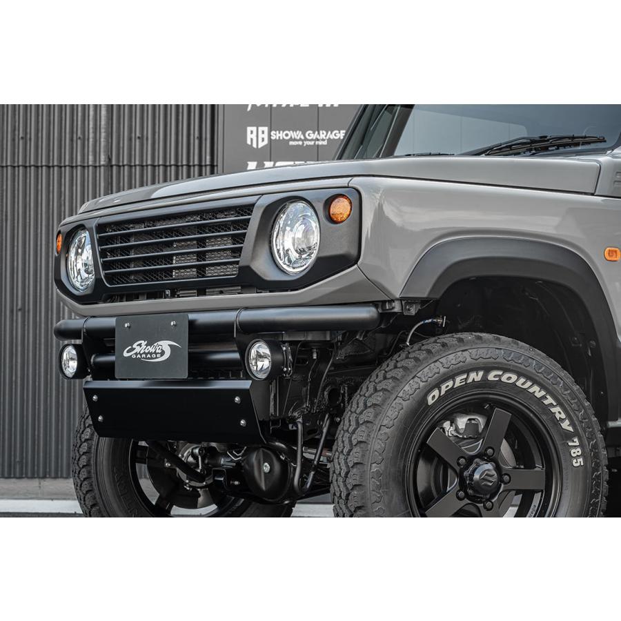 ショウワガレージ　ABSフロントグリル　オーダーカラー塗装 受注生産) ABSスポーツグリル アイラインスタイル オーダーカラー塗装