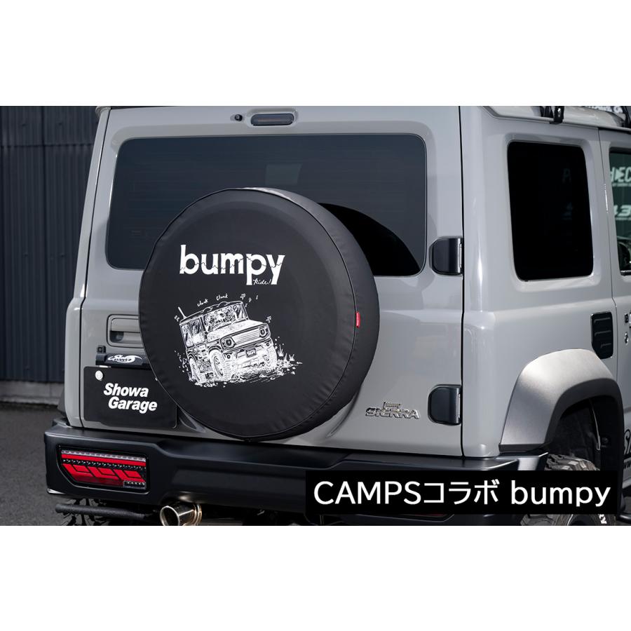 Showa Garage（ショウワガレージ） スペアタイヤカバー CAMPSコラボ