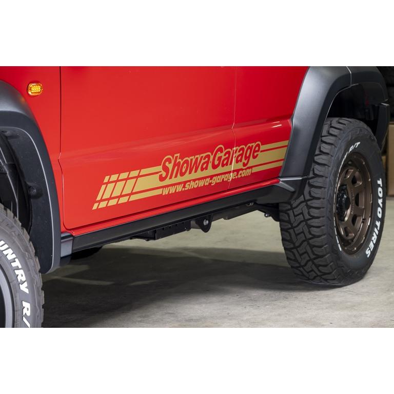 Y.Cameronページ Showa Garage（ショウワガレージ） AESサイドガーニッシュ ジムニー