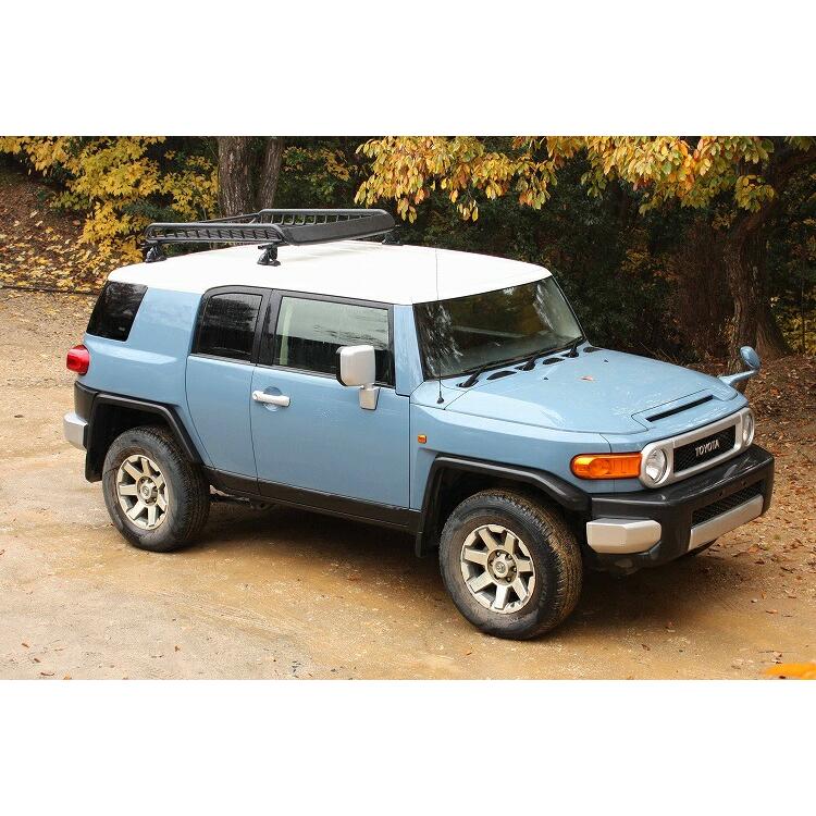 ショウワガレージ ルーフラック スタンダード Mサイズ A-x(エークロス) アルミ ルーフキャリア RAV4 プラド ジムニーJB64/JB23 シエラJB74/JB43 プロボックスの画像