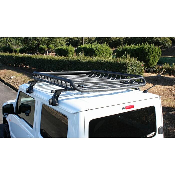 【引取り限定】ショウワガレージ　Mサイズワイド A-xシリーズ ルーフラック ショウワガレージ Mサイズワイド ブラック A-x(エークロス) シリーズ