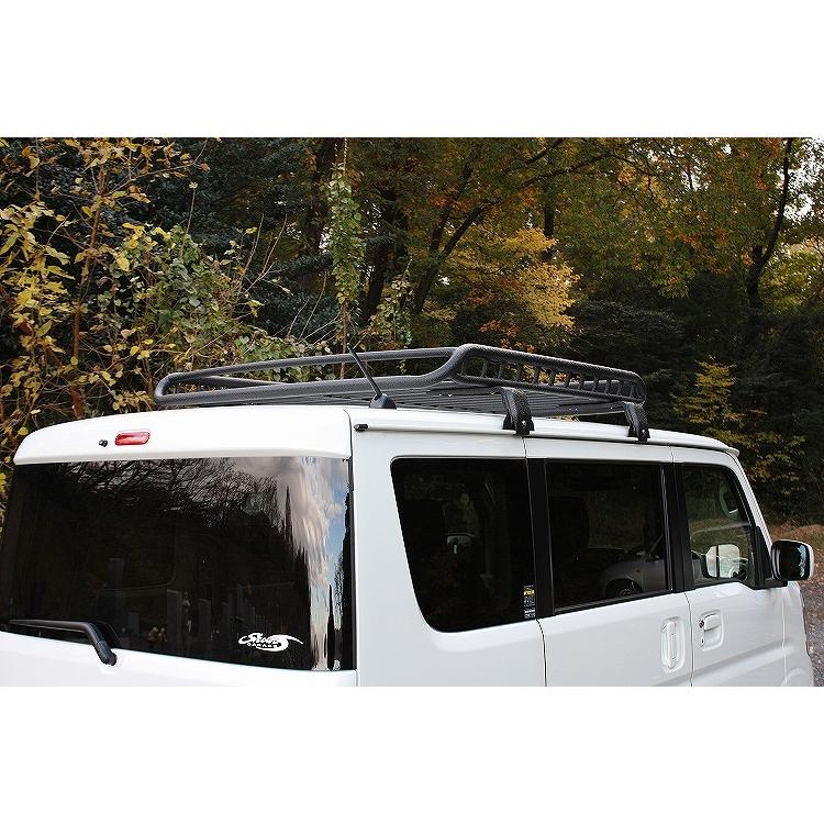 Aーx ショウワガレージ ルーフラック フット付 Mサイズスーパー