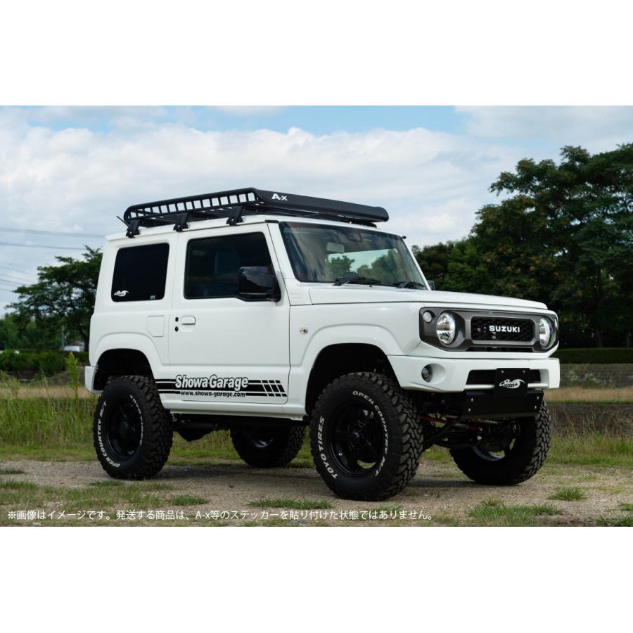 Aーx ショウワガレージ ルーフラック Lサイズ フット付き