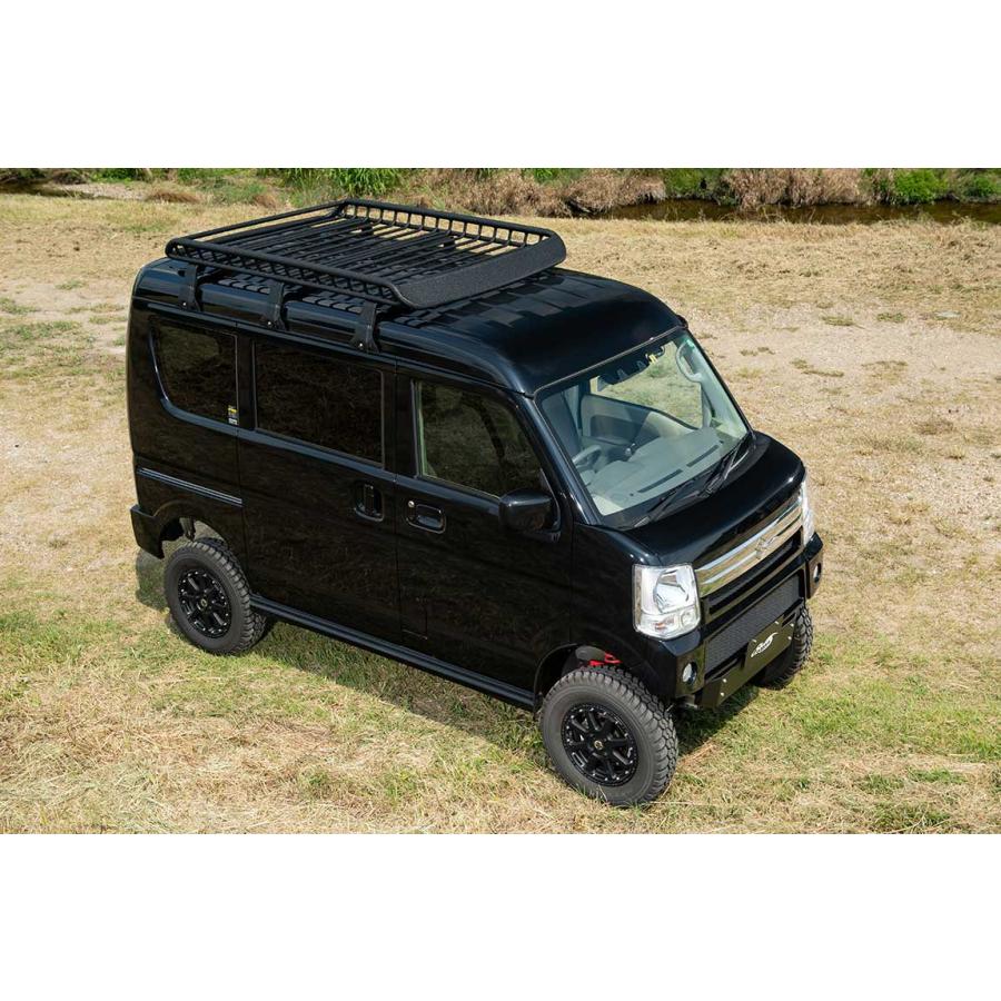 ショウワガレージ ルーフラック フット付 ハイルーフ用 Lサイズワイド