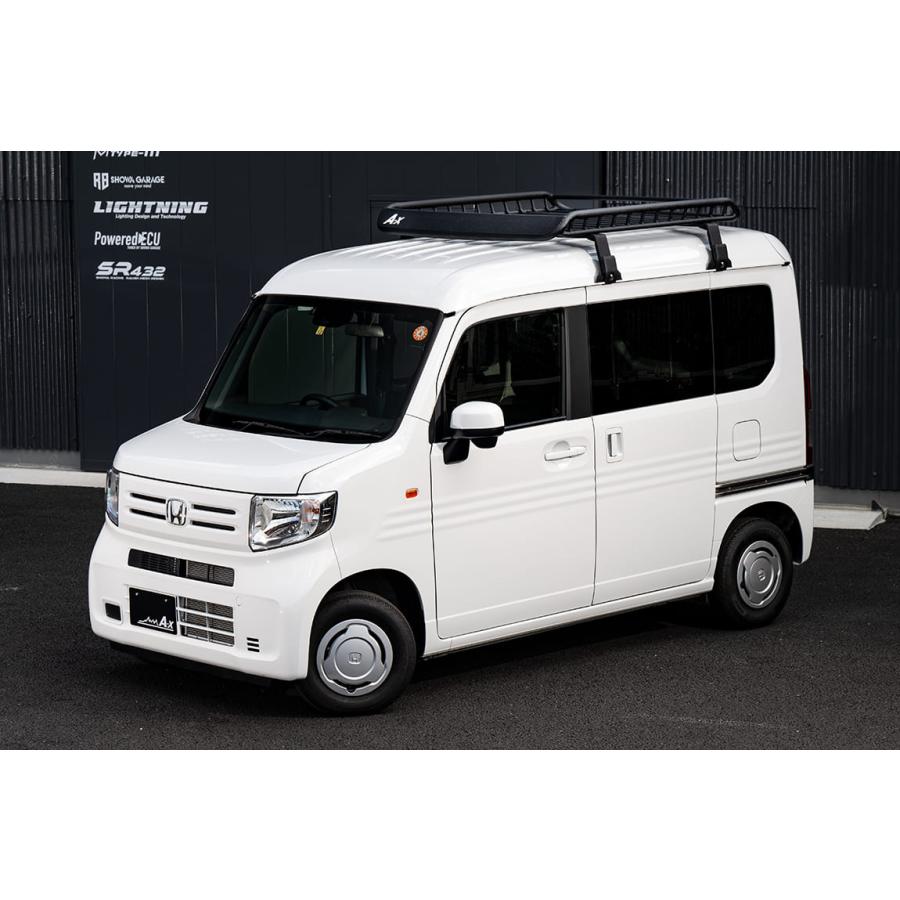 ショウワガレージ ルーフラック フット付 N-VAN用 Mサイズスーパー 